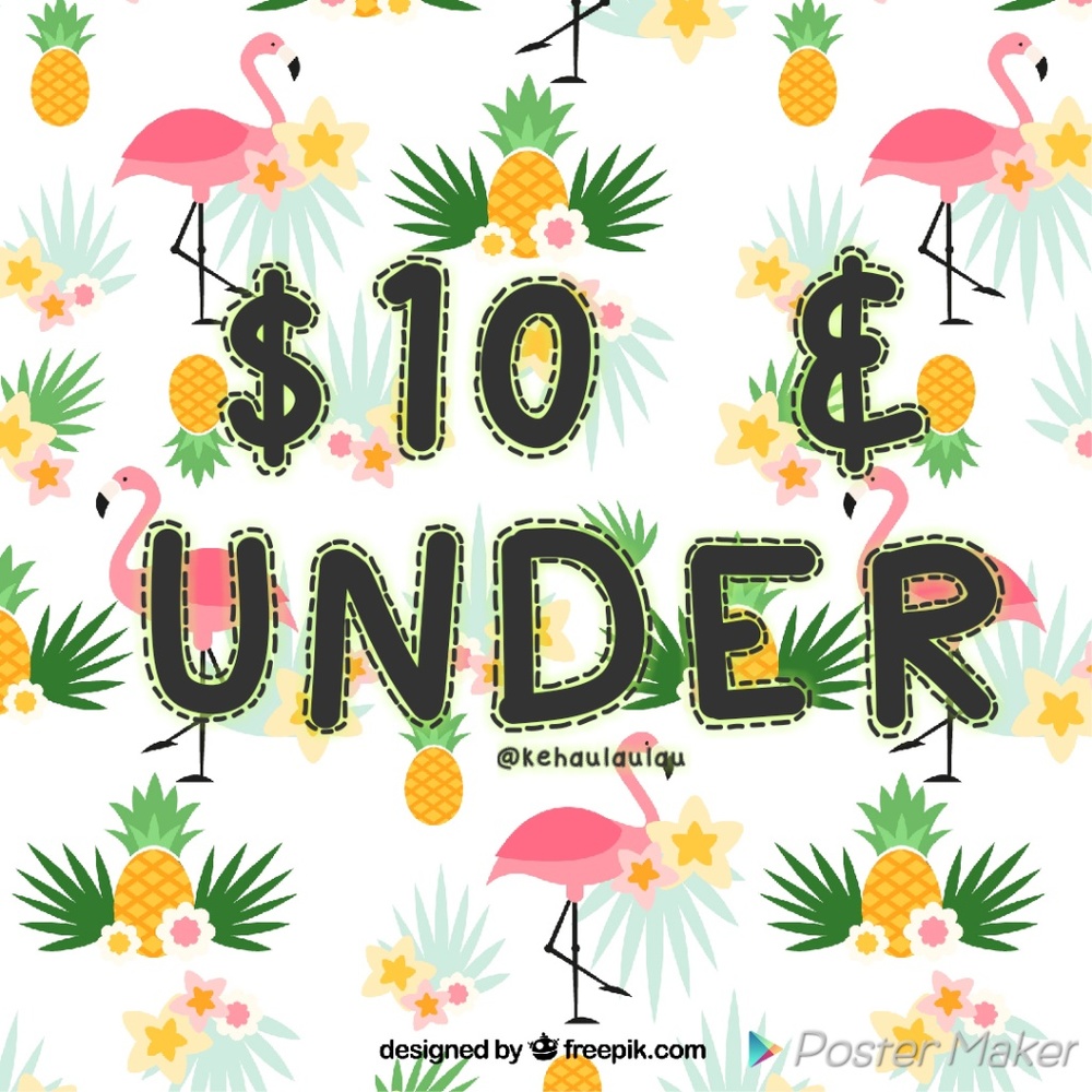 💲10 & UNDER LISTINGS